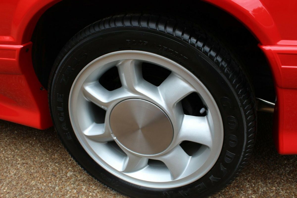 1993 Red Ford Mustang Coupe