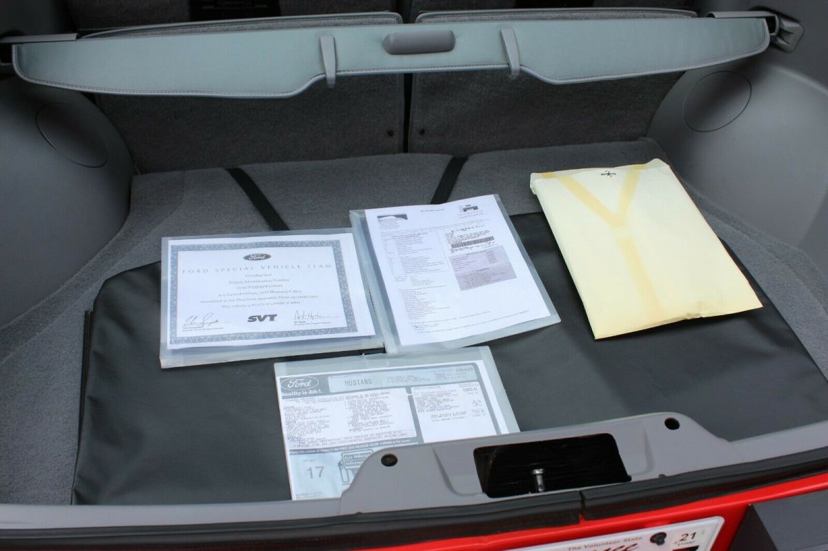 1993 Red Ford Mustang Coupe