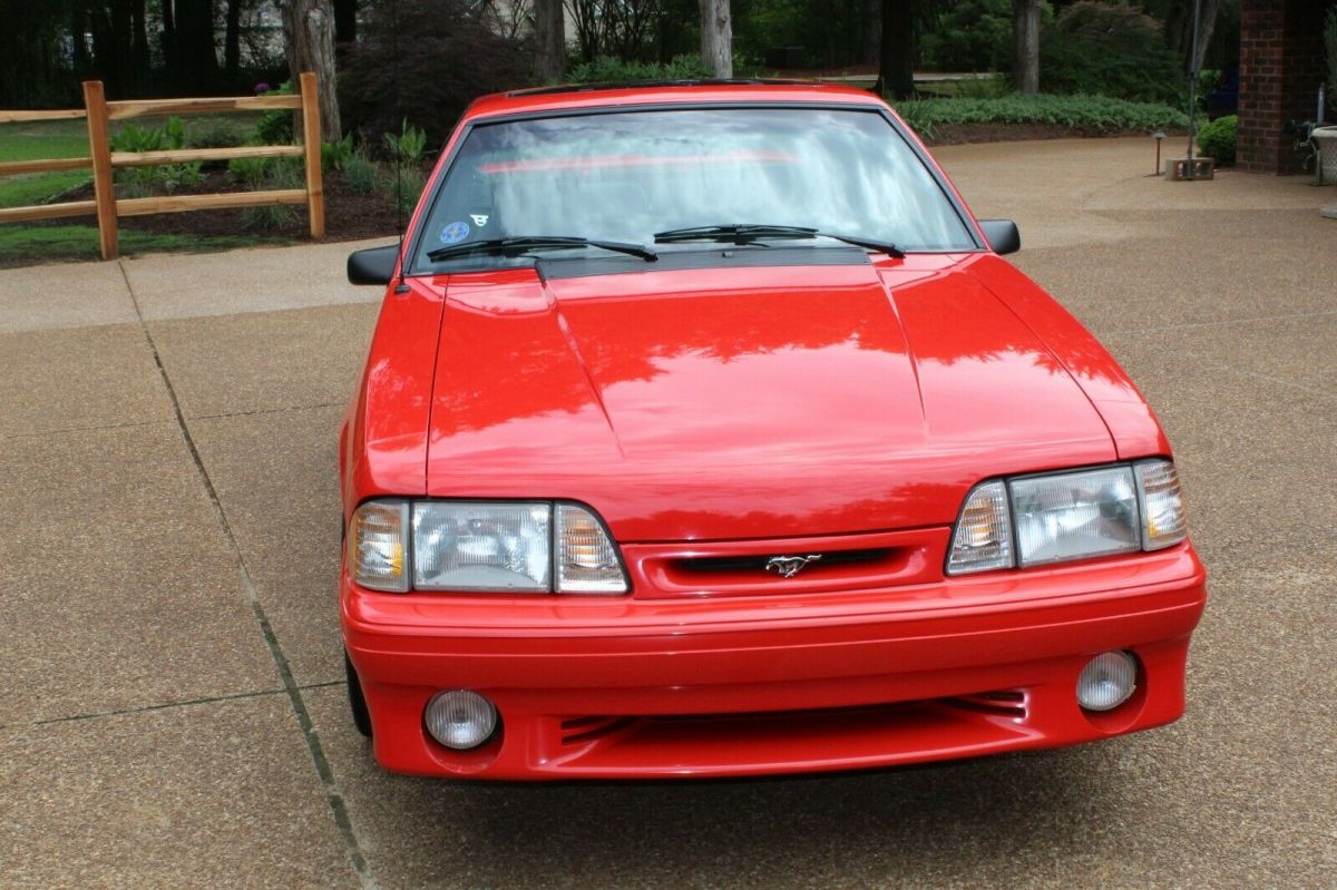 1993 Red Ford Mustang Coupe