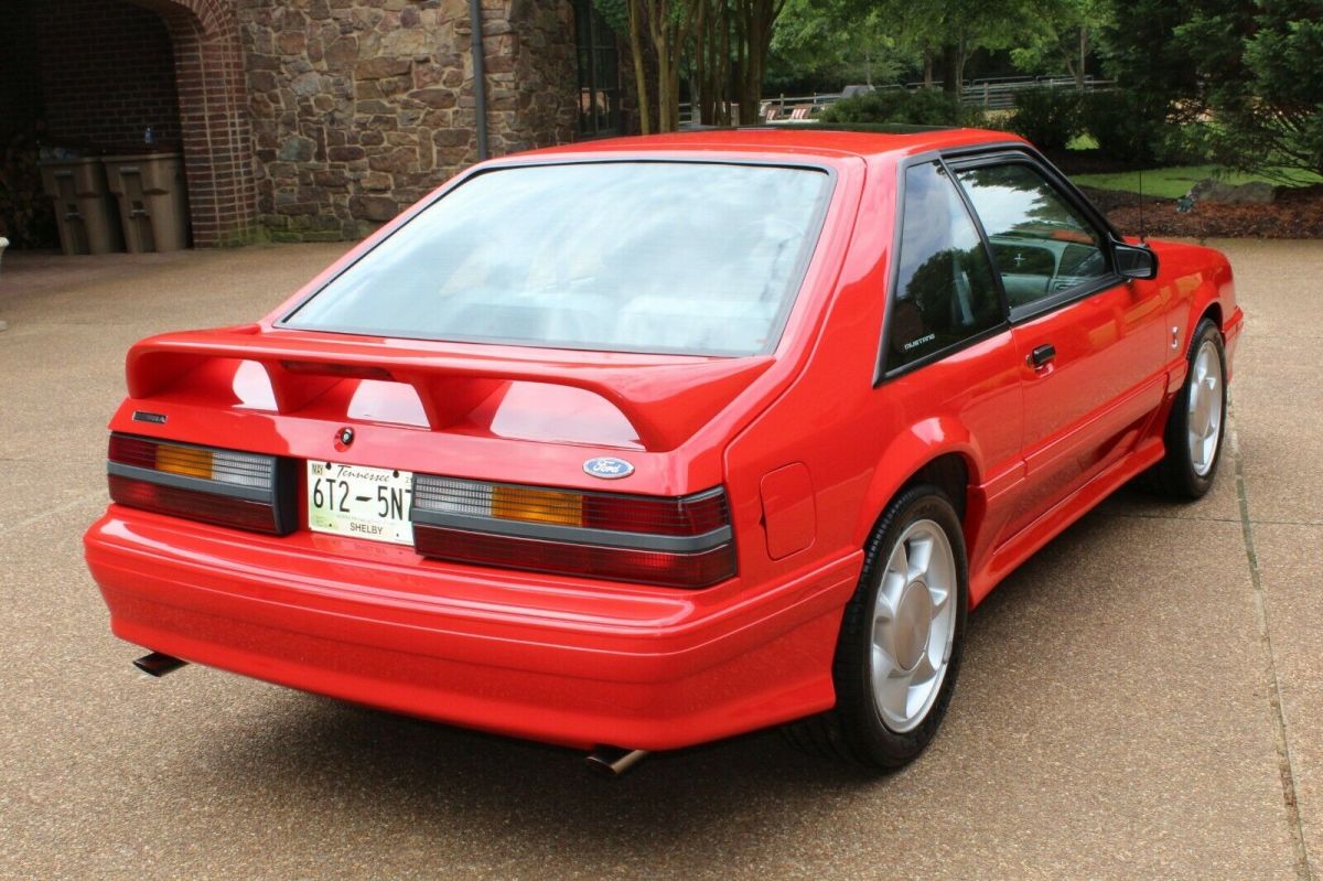 1993 Red Ford Mustang Coupe
