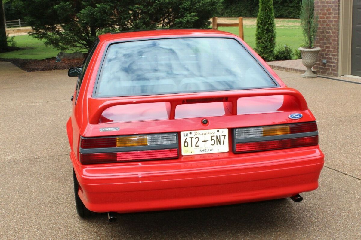 1993 Red Ford Mustang Coupe