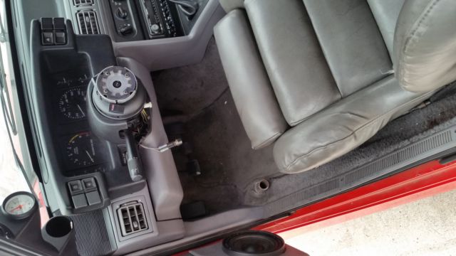 1993 Vibrant Red Ford Mustang Hatchback