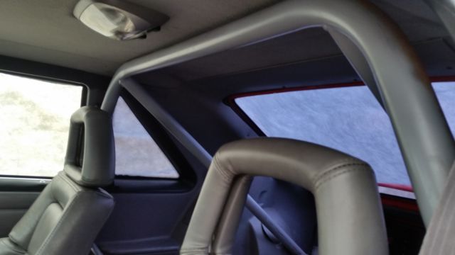 1993 Vibrant Red Ford Mustang Hatchback