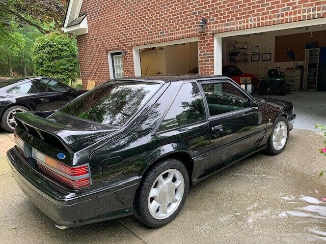 1993 Black Ford Mustang Hatchback