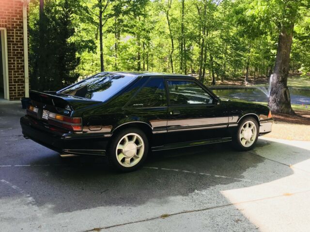 1993 Black Ford Mustang Hatchback