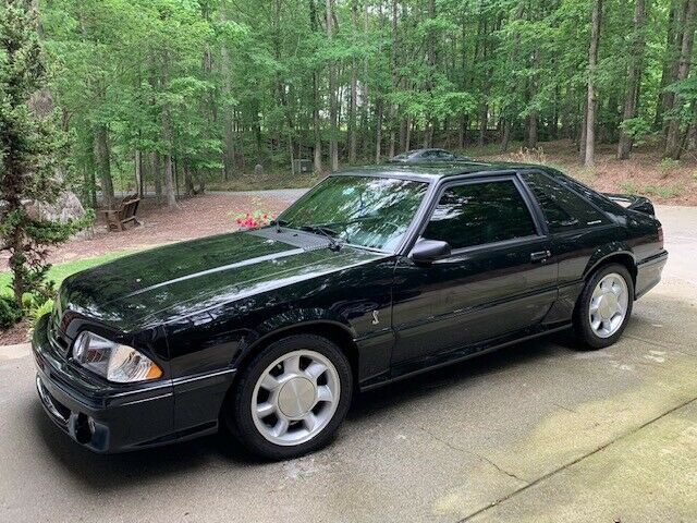 1993 Black Ford Mustang Hatchback