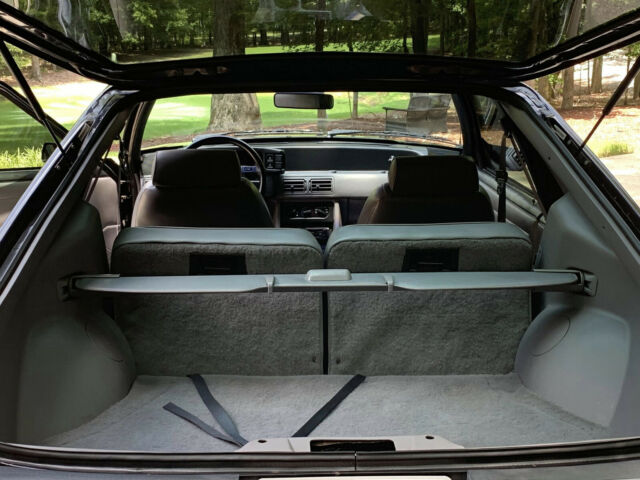 1993 Black Ford Mustang Hatchback