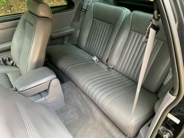 1993 Black Ford Mustang Hatchback