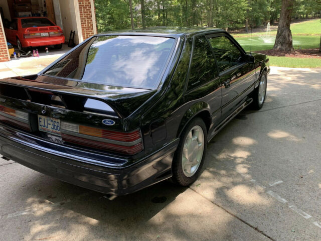 1993 Black Ford Mustang Hatchback