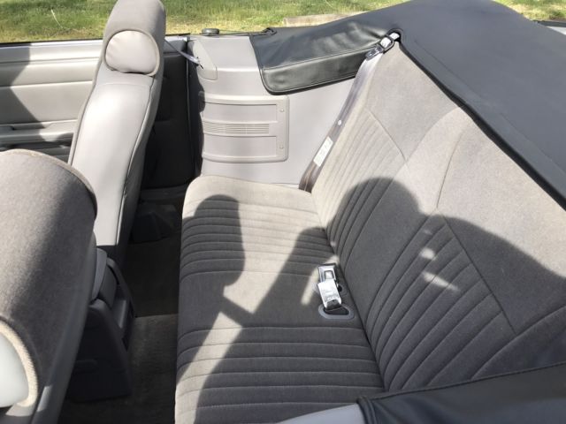 1993 Silver Ford Mustang Convertible