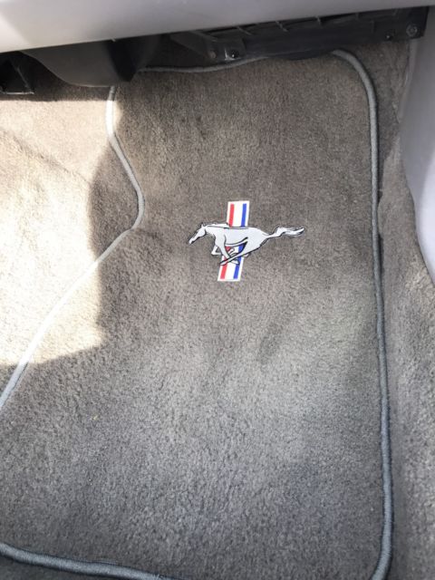 1993 Silver Ford Mustang Convertible