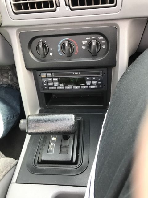 1993 Silver Ford Mustang Convertible