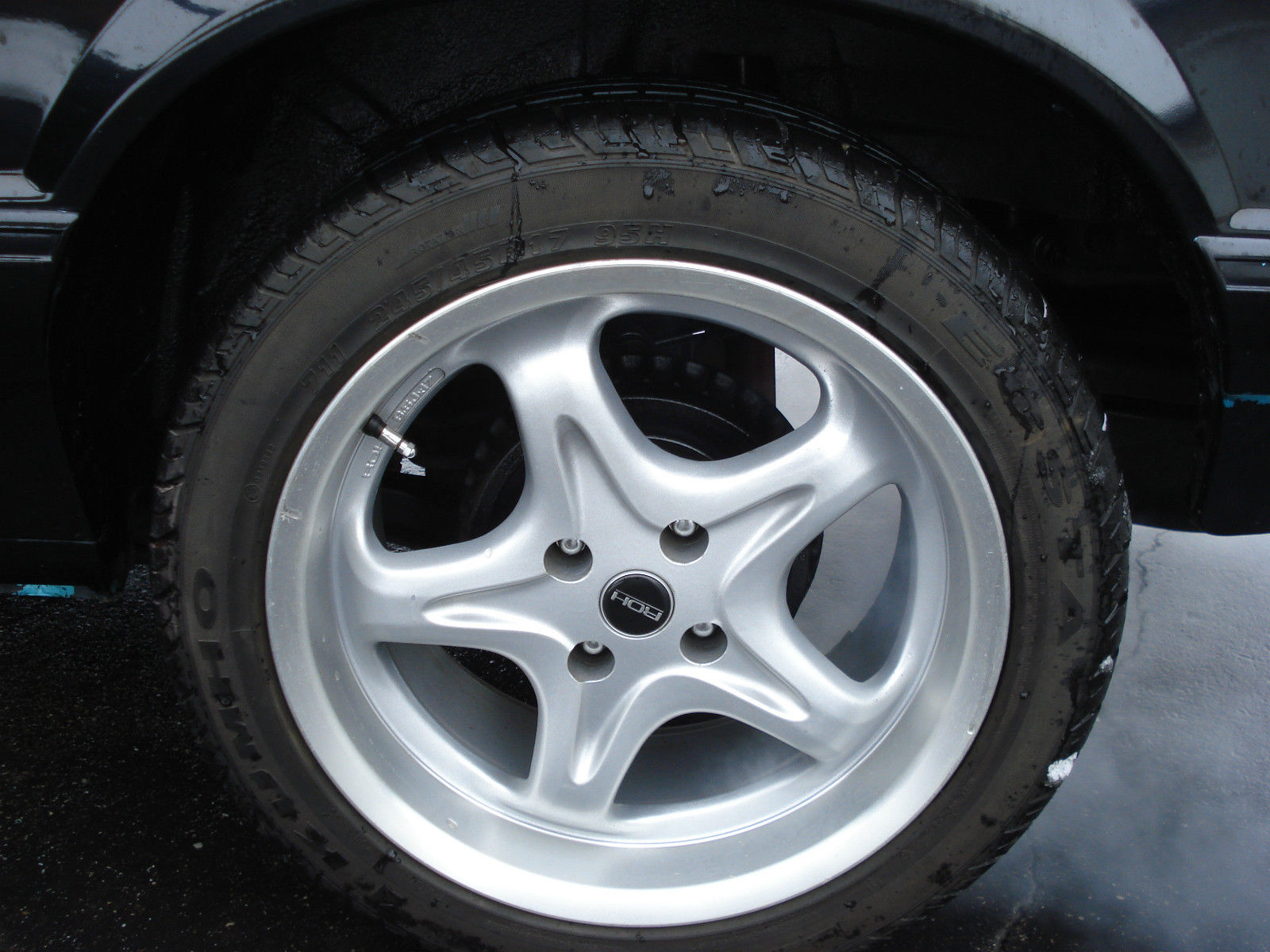 1989 Black Ford Mustang Coupe