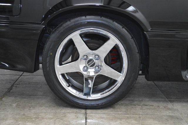 1993 Black Ford Mustang Hatchback