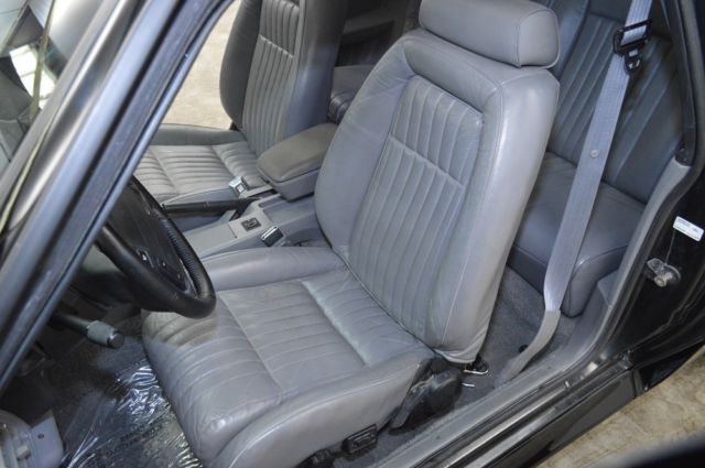 1993 Black Ford Mustang Hatchback