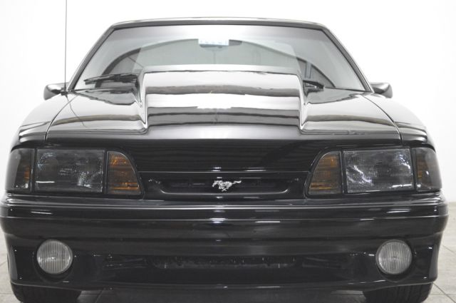 1993 Black Ford Mustang Hatchback