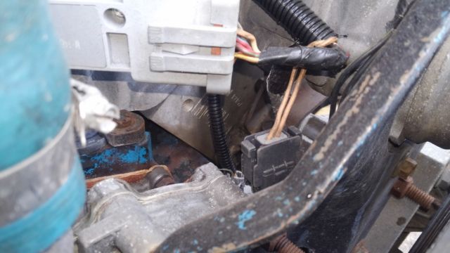 1993 Black Ford Mustang Hatchback