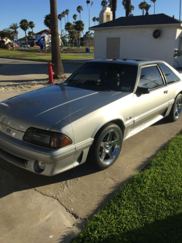 1993 Silver Ford Mustang Coupe