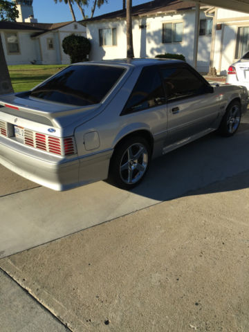 1993 Silver Ford Mustang Coupe
