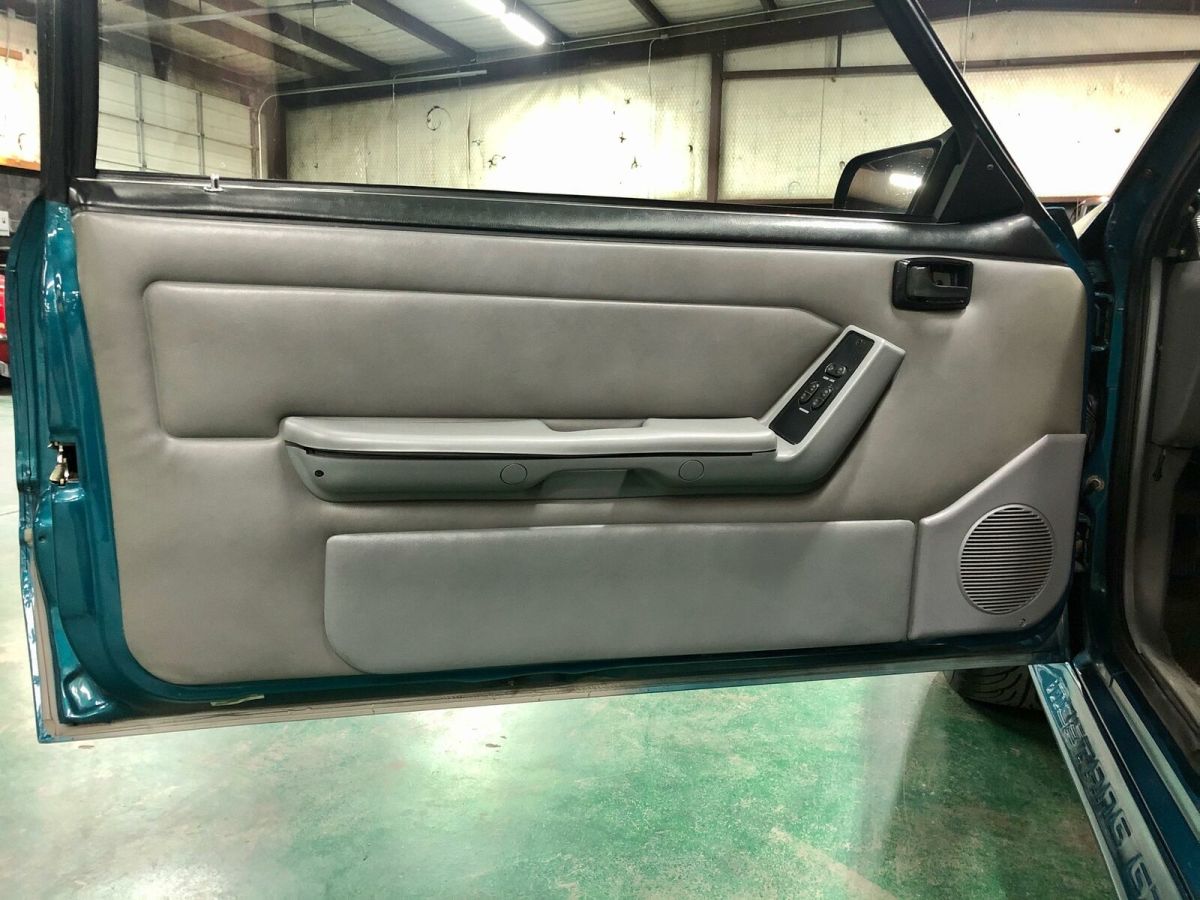 1993 Blue Ford Mustang Coupe