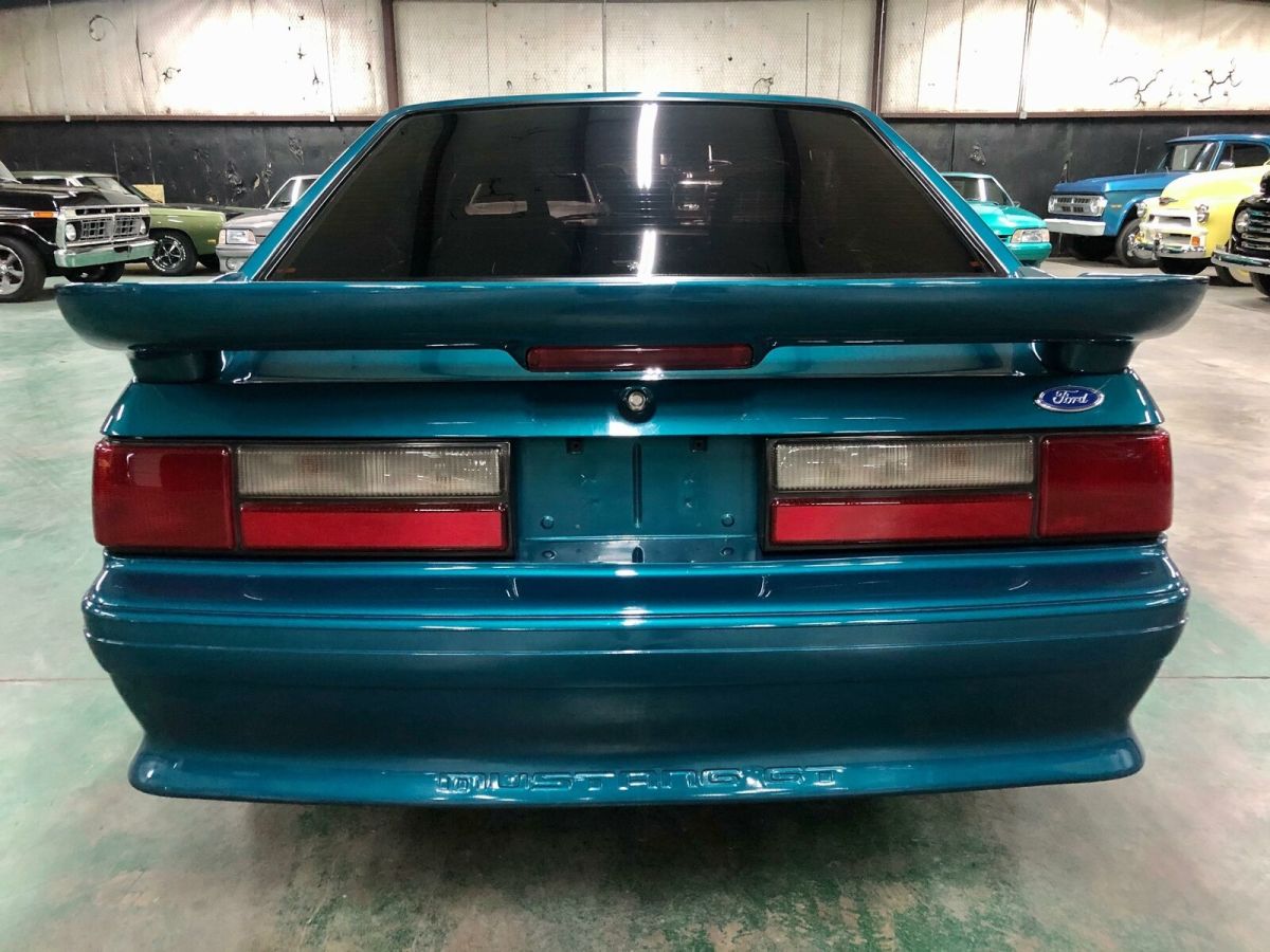 1993 Blue Ford Mustang Coupe