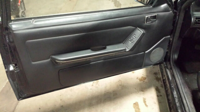 1993 Black Ford Mustang Hatchback