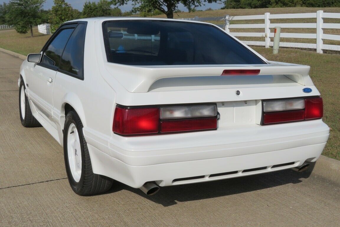 1993 White Ford Mustang Fox Body 5.8L