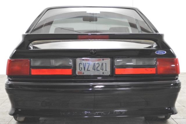 1993 Black Ford Mustang Hatchback
