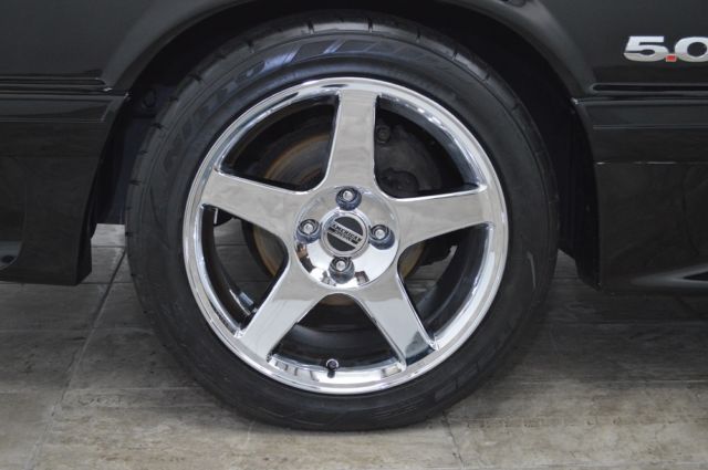 1993 Black Ford Mustang Hatchback