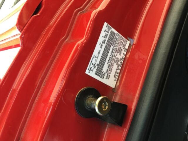 1993 Red Ford Mustang Convertible