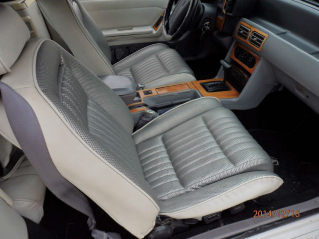 1993 White Ford Mustang Convertible