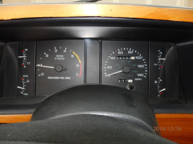 1993 White Ford Mustang Convertible