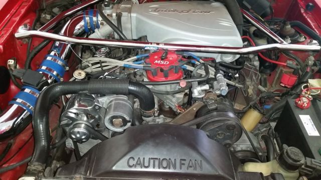 1993 Red Ford Mustang N/A