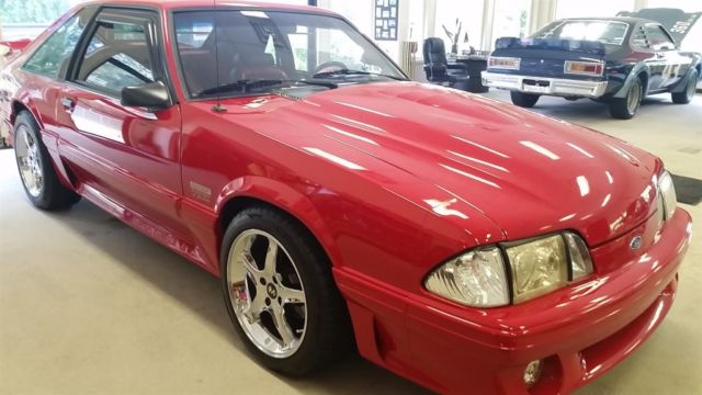 1993 Red Ford Mustang N/A