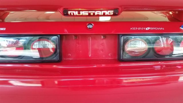 1993 Red Ford Mustang N/A