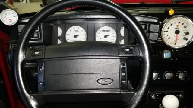 1993 Red Ford Mustang N/A