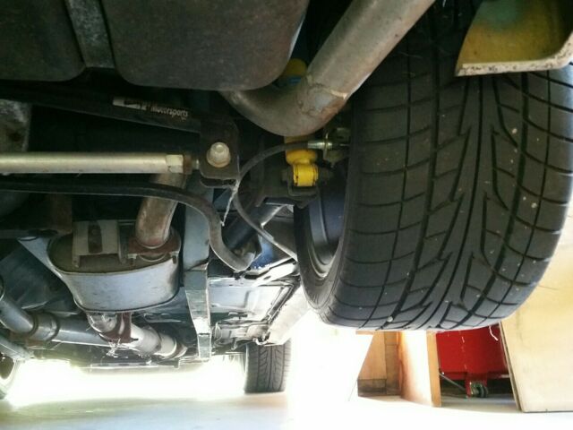 1993 White Ford Mustang Hatchback