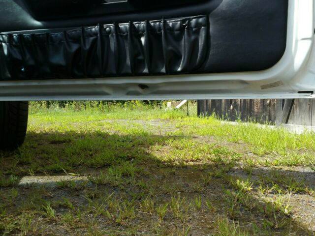 1993 White Ford Mustang Hatchback