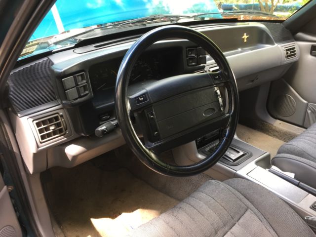 1993 Reef Blue Ford Mustang Hatchback