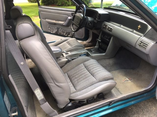 1993 Reef Blue Ford Mustang Hatchback