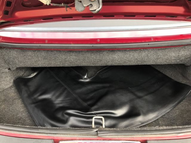 1993 ELECTRIC RED Ford Mustang Convertible