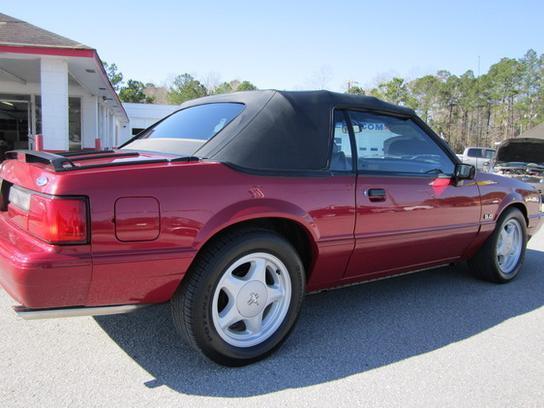 1993 ELECTRIC RED Ford Mustang Convertible