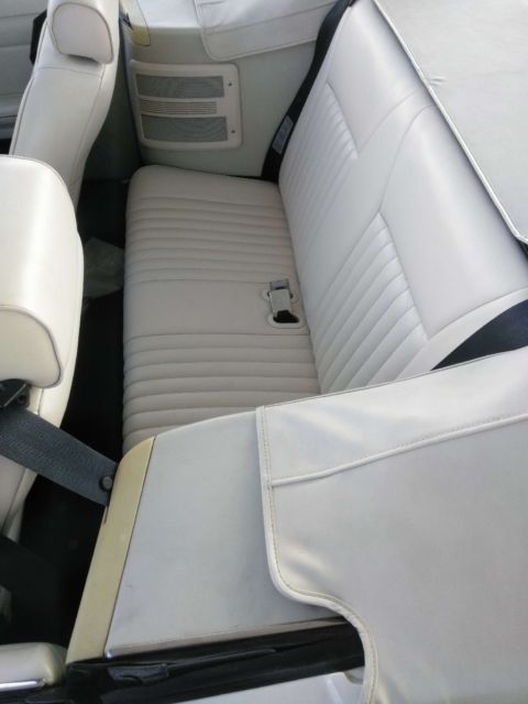 1993 White Ford Mustang Convertible