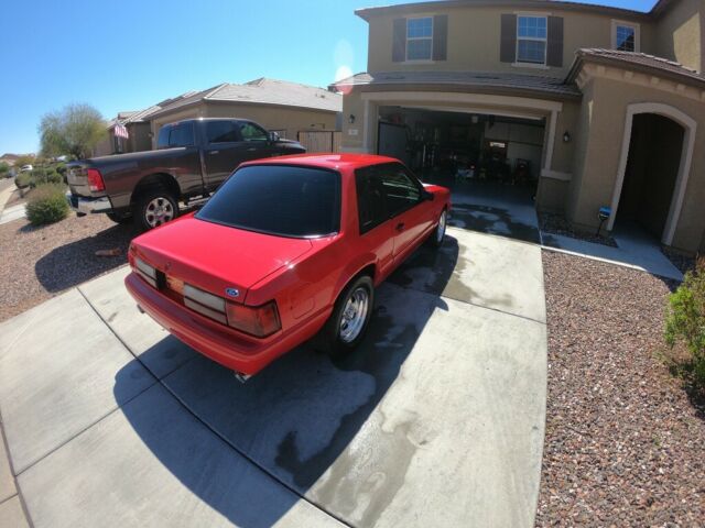 1993 Red Ford Mustang Coupe