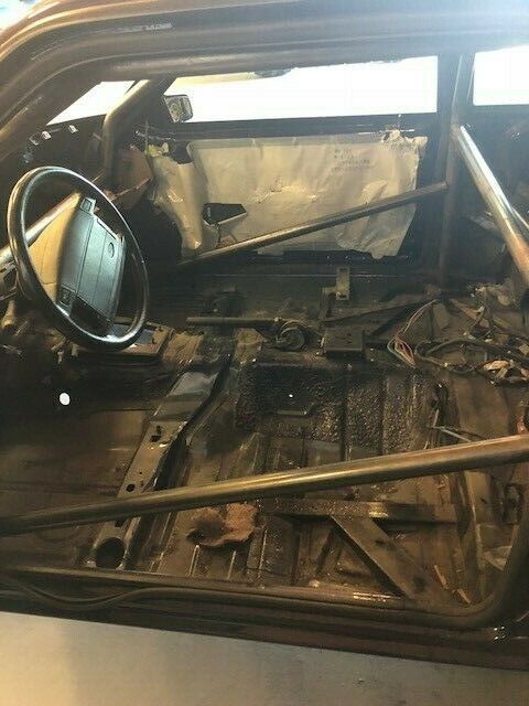 1993 Blue Ford Mustang