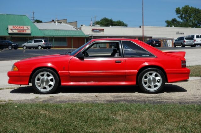 1993 Red Ford Mustang Coupe