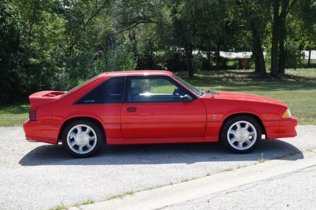 1993 Red Ford Mustang Coupe