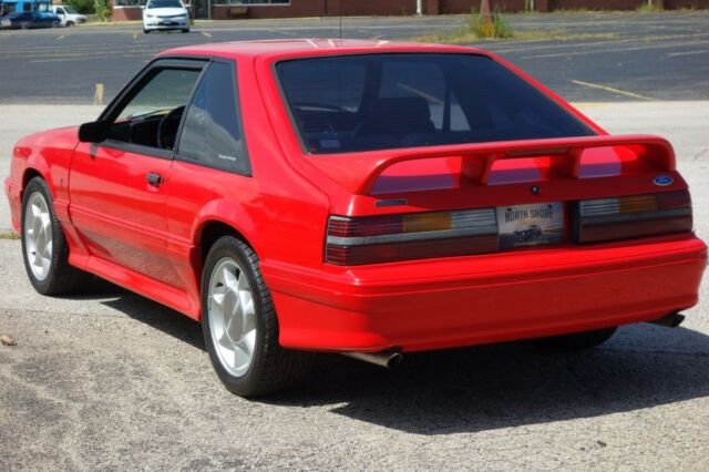 1993 Red Ford Mustang Coupe