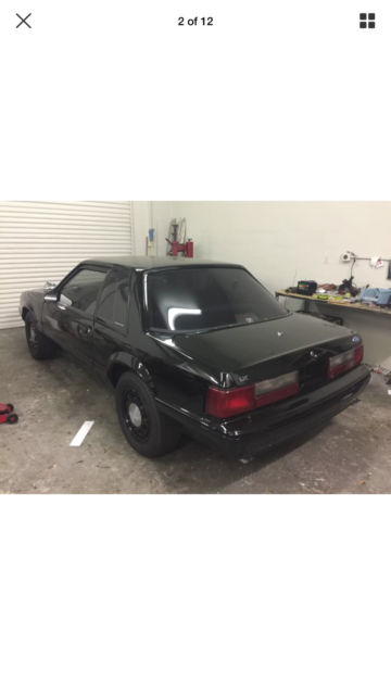 1993 Black Ford Mustang Coupe