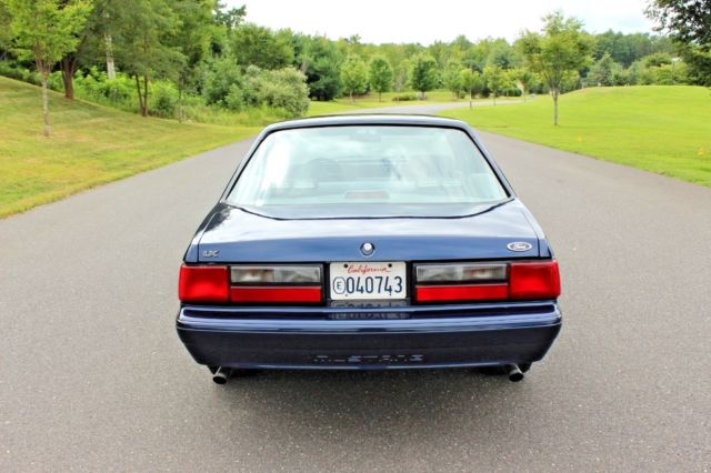 1993 Blue Ford Mustang Coupe